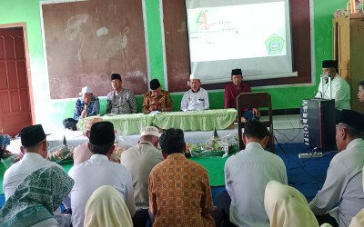 Peringati Milad ke-41 tahun Siswa-Siswi MTs. Sultan Agung Kalipare Gelar Tasyakuran